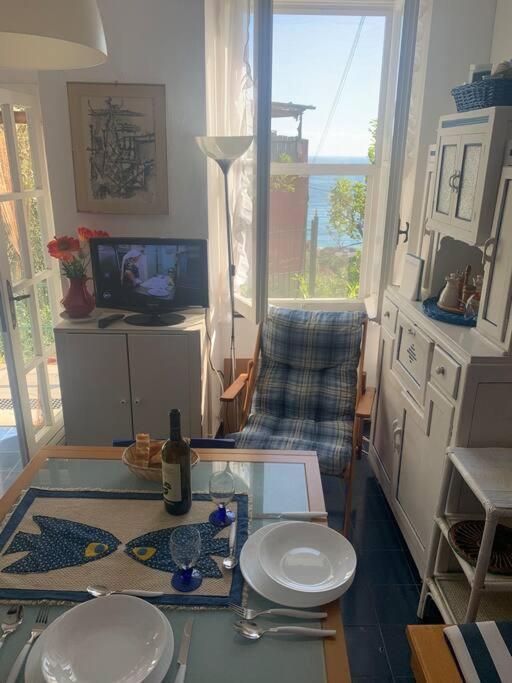Ferienwohnung Cozy Beach House With Nice Garden, Basic Feel Bonassola Exterior foto